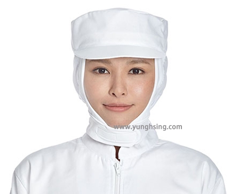 Ear Button Neck-wide Hat