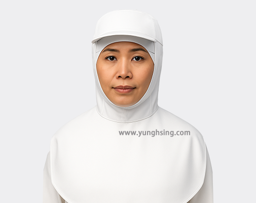 Full-coverage to Shoulder Lycra Pullover Hood