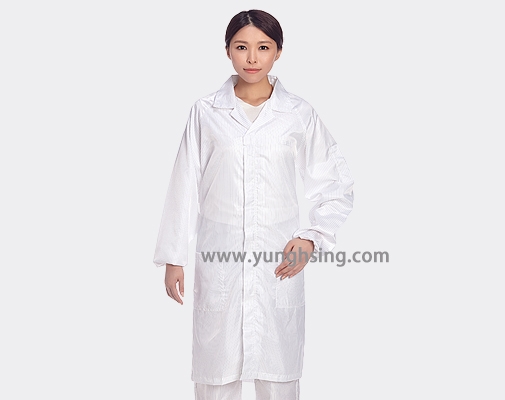 Anti-stati Long Workwear Coat