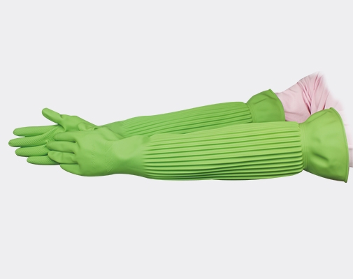 Super Long Stretchable Latex Gloves
