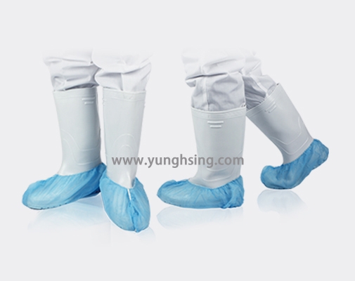 Nonwoven Shoe Cover Yunzin Sanitary Implements Co. Ltd. the most trusted professional manufacturer for supplies used by fresh food meat and food preparation plants
